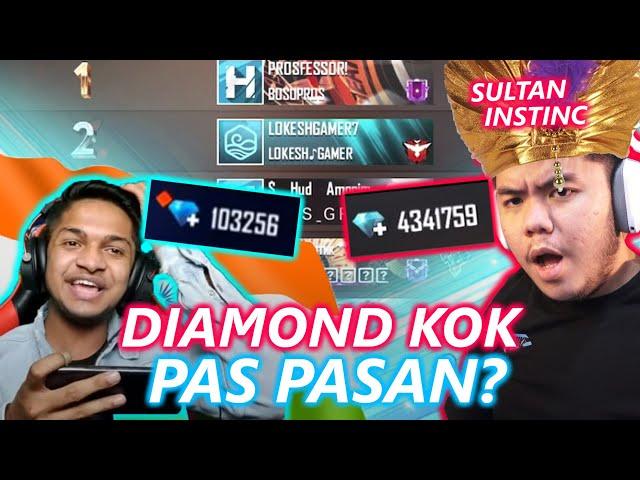 SULTAN FF INDO DIHINA YOUTUBER INDIA? HMM LANGSUNG GW GA KASIH BALAP BADGE!! SULTAN NGAMUK!