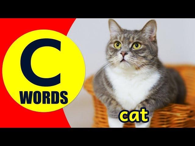 Words Starting With C - Learn Words that Start with C Sound