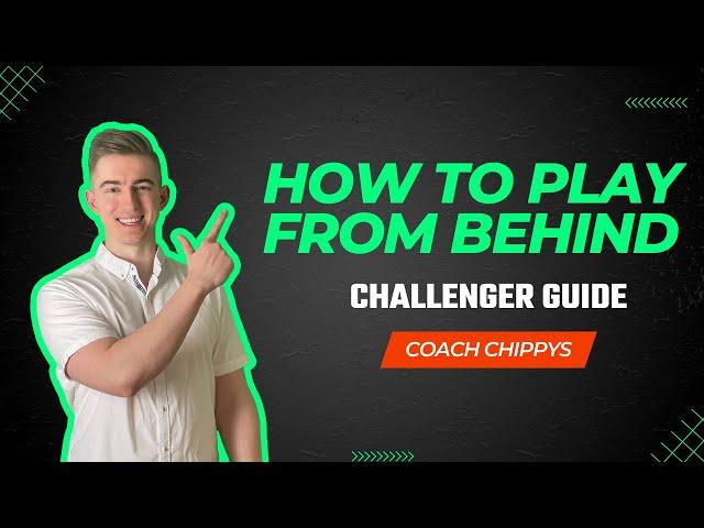 HOW TO PLAY FROM BEHIND | How To Carry Even After Falling Behind