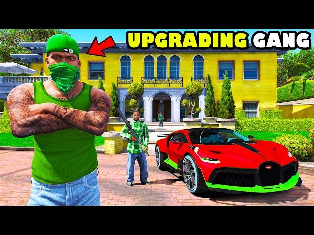 Franklin Upgrades His Gang To Most Dangerous Gang In GTA 5 | SHINCHAN and CHOP