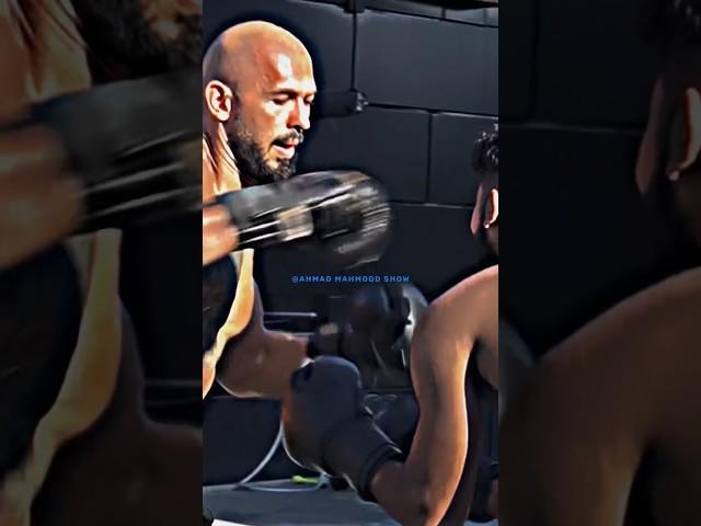 Andrew Tate Spars and Knocks Out Ahmad Mahmood! 