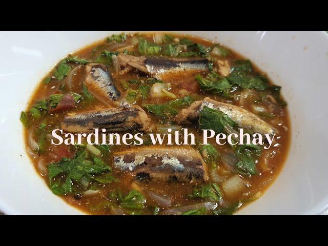 Sautéed Sardines Recipe | Ginisang Sardinas with Pechay