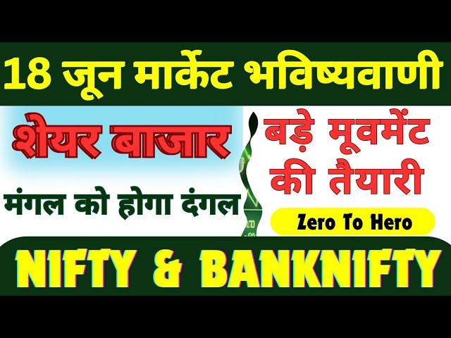 Nifty & Banknifty Analysis June 18 - Stock Market Prediction #krishnatrading #niftyanalysis