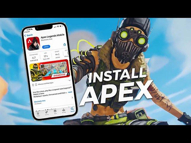 How to PLAY Apex Legends Mobile NOW on iOS (ANY Country)