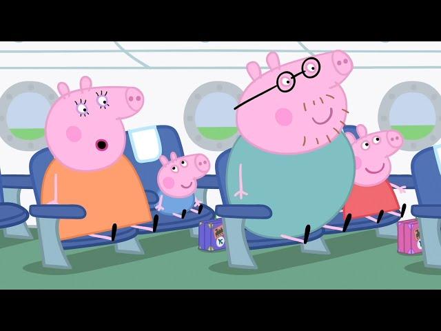 Świnka Peppa | Latanie na wakacjach | Bajki Po Polsku | Peppa po Polsku