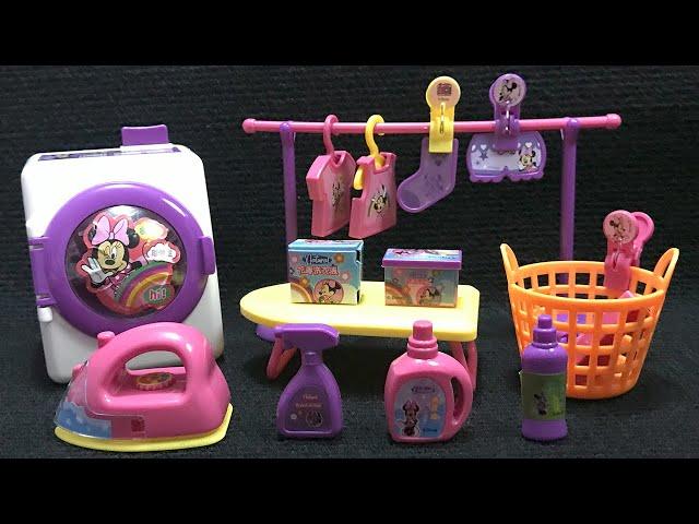 Disney Minnie Mouse Laundry Playset Satisfying with Unboxing Compilation Toys ASMR Part 452