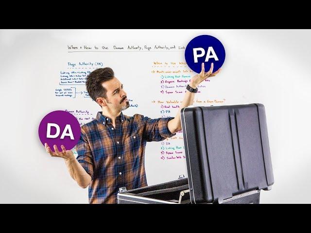 When and How to Use Domain Authority, Page Authority, and Link Count Metrics - Whiteboard Friday