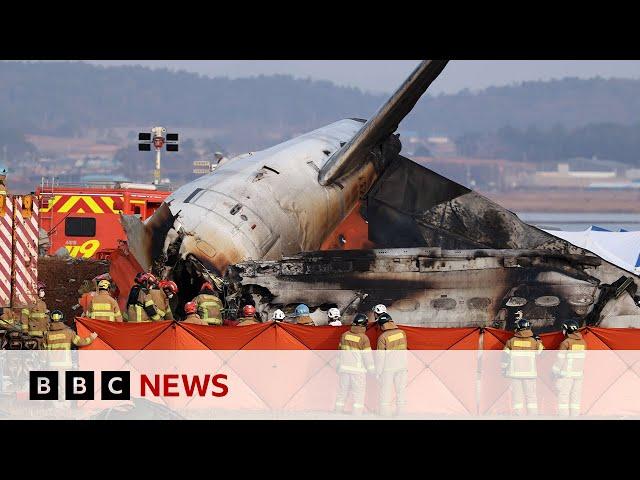 Investigation into South Korea deadly plane crash underway | BBC News