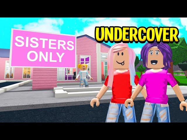 EVIL School Was SISTERS ONLY.. You Won’t Believe What We FOUND! (Roblox Bloxburg)