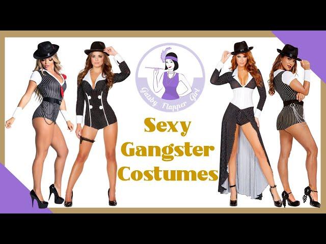 Sexy Gangster Costumes & Mafia Outfits for Ladies - Perfect for Halloween & Parties