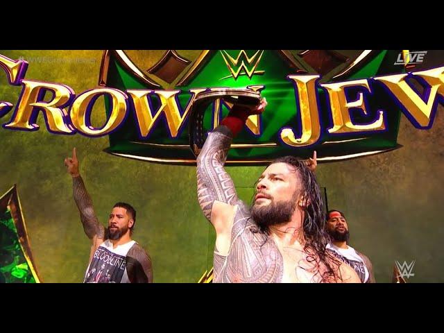 WWE Crown Jewel 2021 Results Reigns retains full recap and analysis