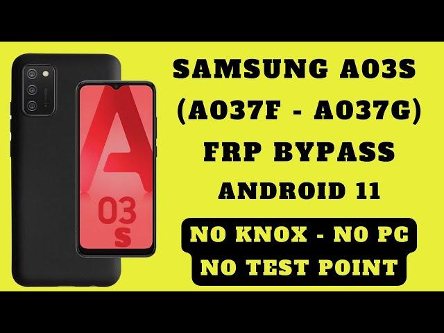 Samsung A03S Frp Bypass Android 11 Final Security without pc new method 2022