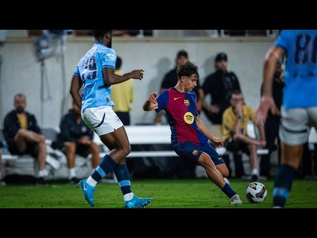 16-year-old Toni Fernández FC Barcelona debut vs Manchester City | 31/07/2024