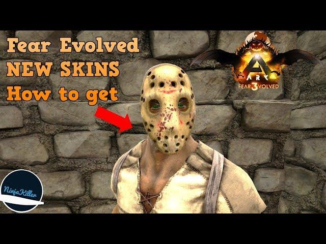 How to get the New Skins In  Fear Evolved 3 Ark Survival Evolved ninjakiller560