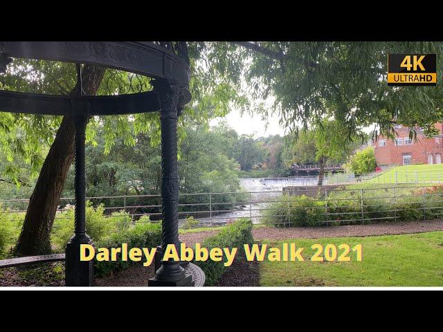 Darley Abbey 2021 | The West Mill | Derwent Valley Mills | 4K HD | Derbyshire Walk | Here We Go