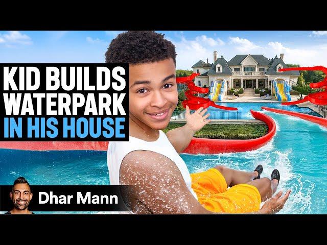 Jay's World S3 E04: Kid BUILDS WATERPARK IN HOUSE! | Dhar Mann Studios