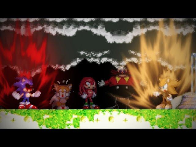 Full Game Analysis!!! All Endings!!! Great No Death!!! | Sonic.Exe: The Spirits of Hell