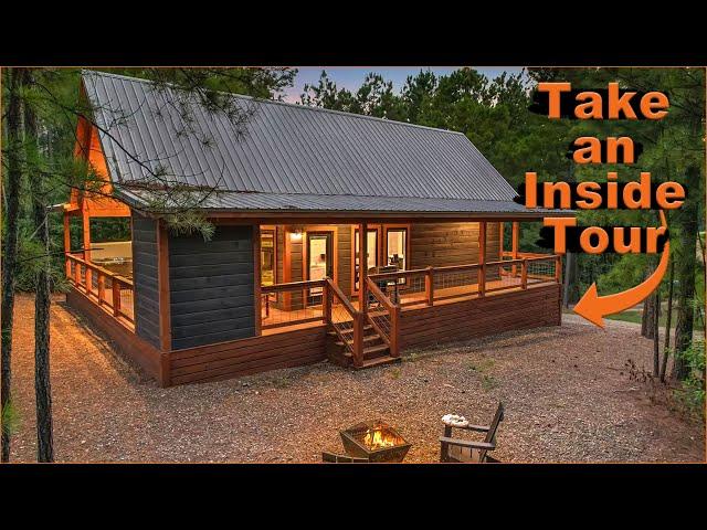 This Tiny Cabin Has A Wonderful Valley View | One Bedroom Tiny Cabin