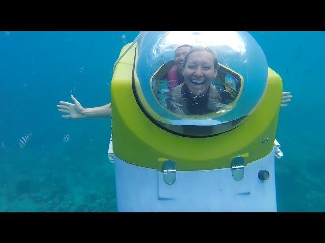 WE RODE IN A SUBMARINE! | Mauritius Blue Safari