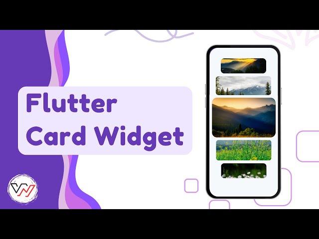 Flutter Card Widget