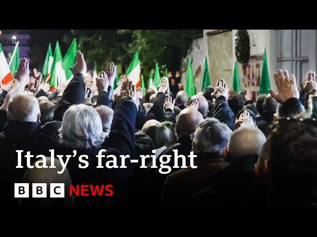 Italy’s PM says fascism is ‘consigned to history’ - not everyone is so sure | BBC News