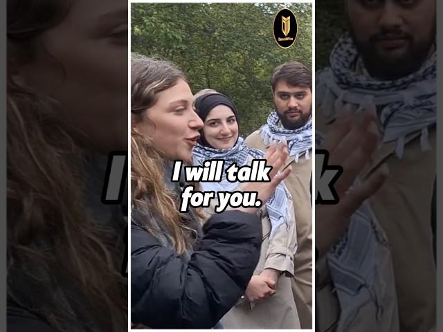 Christian Woman Defends Muslim Against Heckler | Mansur | Speakers Corner