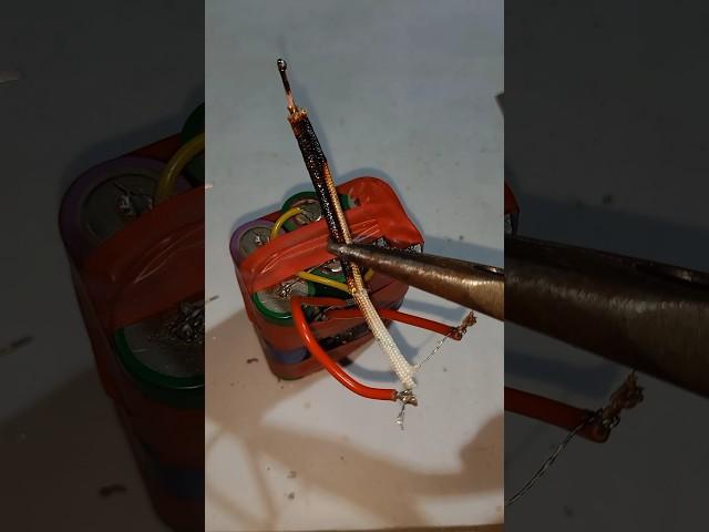 Make a soldering iron simple way. #soldering #welding #iron #dc #reel
