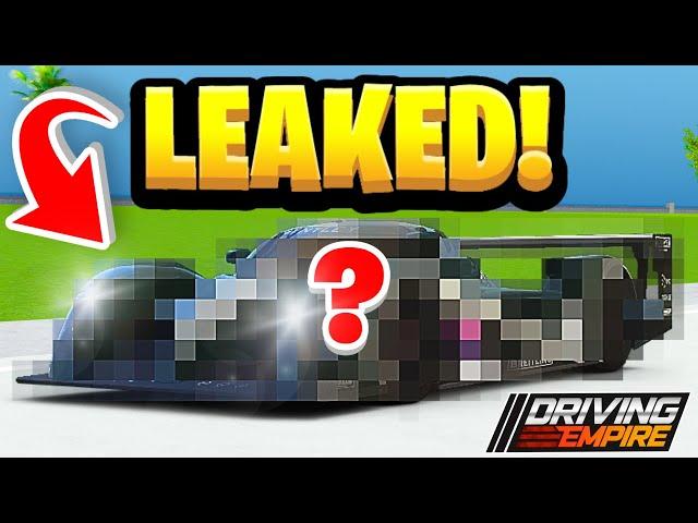 These Cars Got LEAKED In Driving Empire!