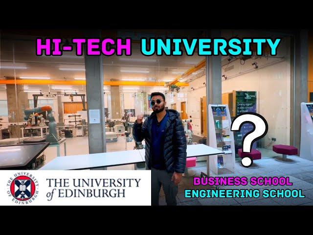 University of Edinburgh | Tour & Review | Business & Engineering School | Indie Traveller