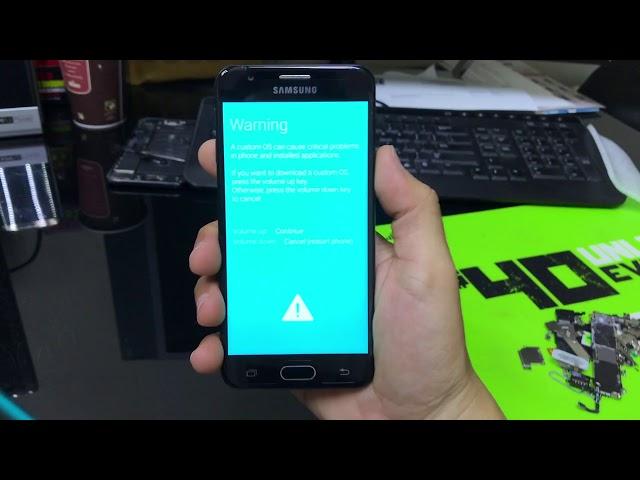 How to get Samsung Galaxy J5 Prime IN & OUT of Download Mode