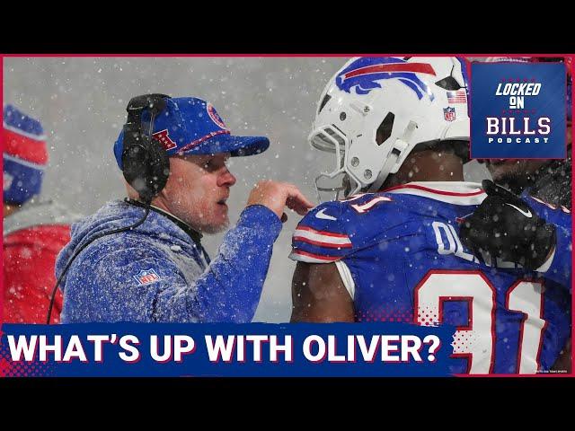 Ed Oliver’s decline, Matt Milano’s Return, Taron Johnson’s usage, Sean McDermott concerns and more!