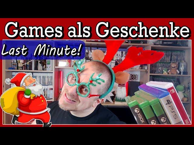  GAMES als WEIHNACHTSGESCHENKE | Auf den letzten Drücker