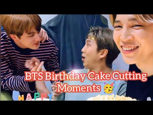 BTS Birthday Cake Cutting Moments ( Jin Suga)