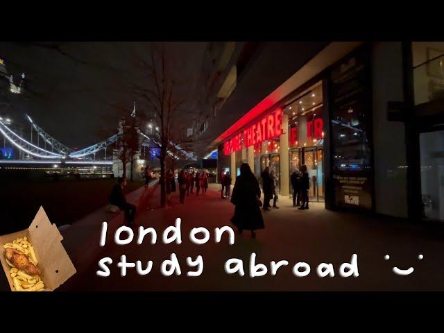 london vlog | first week at goldsmiths, plays, museums, cooking | study abroad