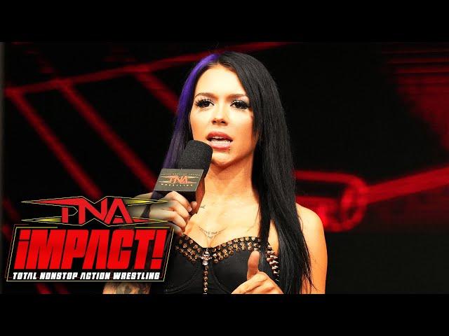 Cora Jade and Tessa Blanchard BLINDSIDE Masha Slamovich | TNA iMPACT! Mar. 6, 2025