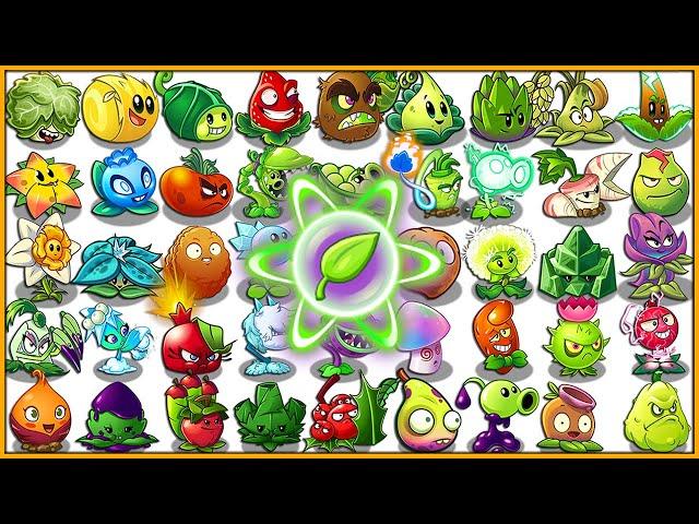 Plants Vs Zombies 2 | All Premium Plants! All Plant-food Challenge (PVZ2 Version 8.8.1)