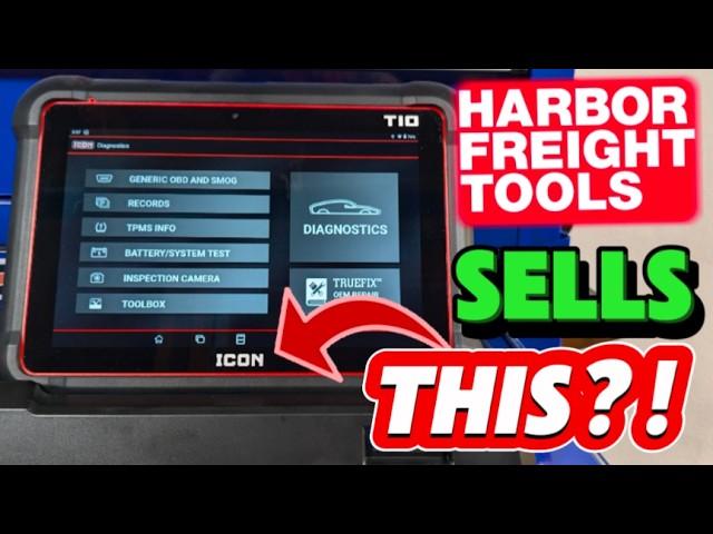 You Need to See the ICON T10 Scan Tool - Exclusively by @harborfreight Tools!