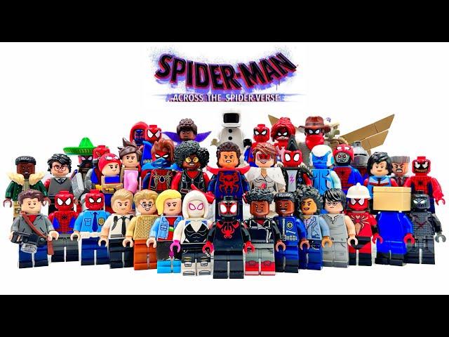 LEGO Spider-Man Across the Spider-verse How To Build ALL MAIN CHARACTERS