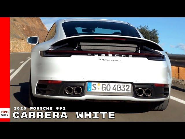 2020 Porsche 992 911 Carrera S In Carrera White