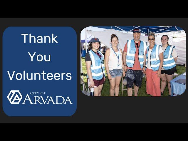 Volunteer City of Arvada