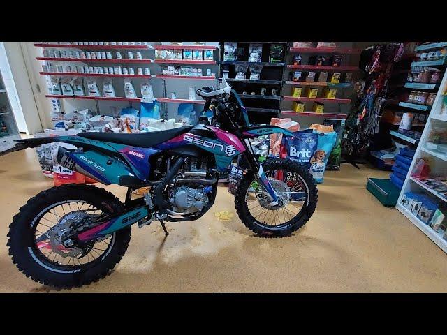 NEW. GEON DAKAR GNS 300. 2023. ТЕСТ .