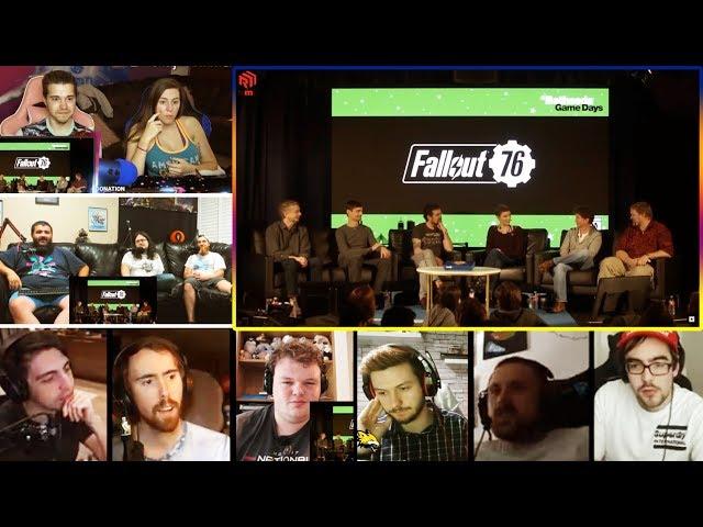 The Fall of 76 REACTIONS MASHUP