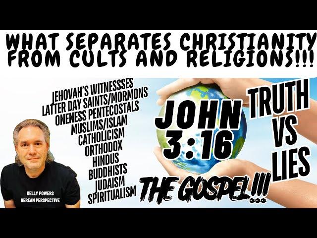 GOT QUESTIONS GET ANSWERS! Here Is What the Bible Says Separates Christianity From Cults & Religions