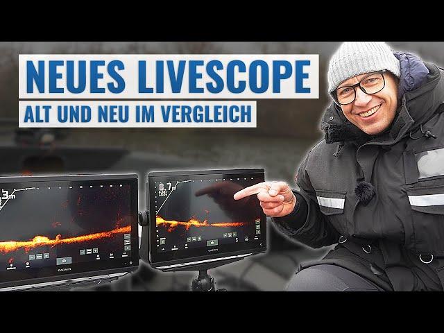 EXKLUSIV beim Echolotzentrum: Weltneuheit Garmin LiveScope LVS 34 im direkten Vergleich zum LVS 32