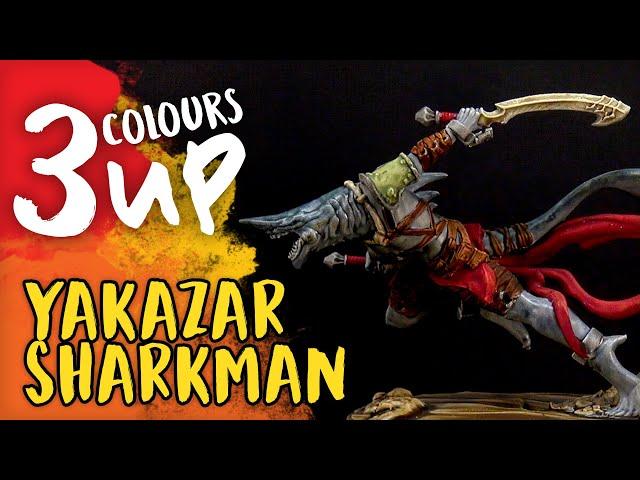 Yakazar, Sharkman Champion RPG Miniature Painting Tutorial | Raging Heroes