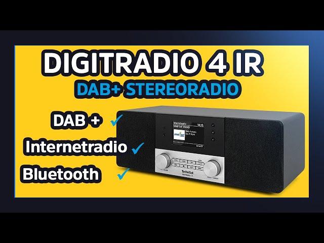 Short Review DIGITRADIO 4 IR | DAB+ Stereoradio mit Bluetooth-Audiostreaming | TechniSat