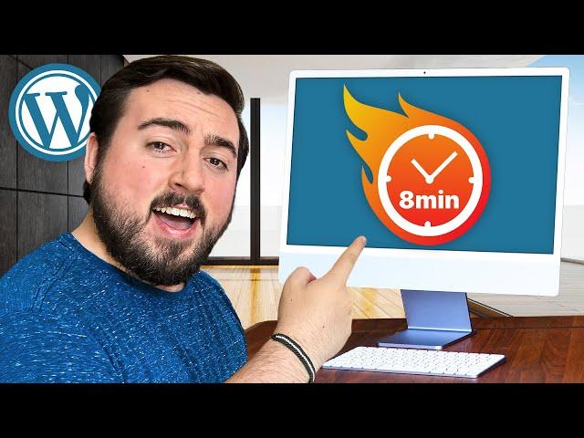 Create a WordPress Website in 8 Minutes (2025 Guide)