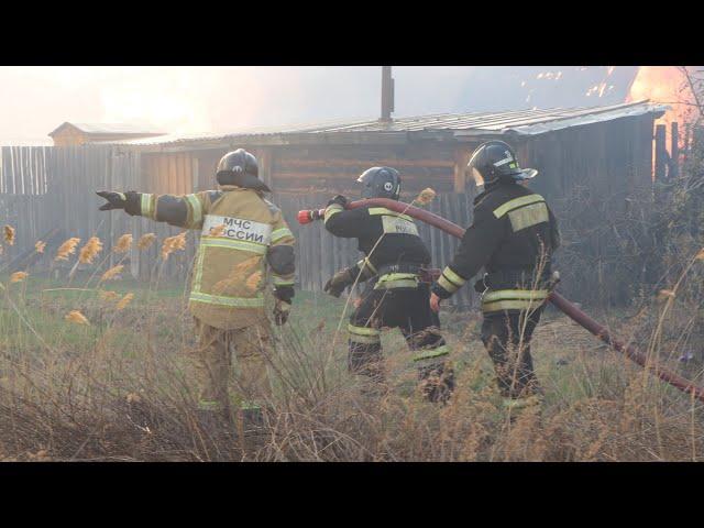 29-04-2022_Тушение пожаров в Курганской области