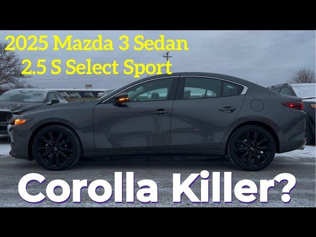 2025 Mazda 3 S Select Sport: The BEST Compact Sedan?