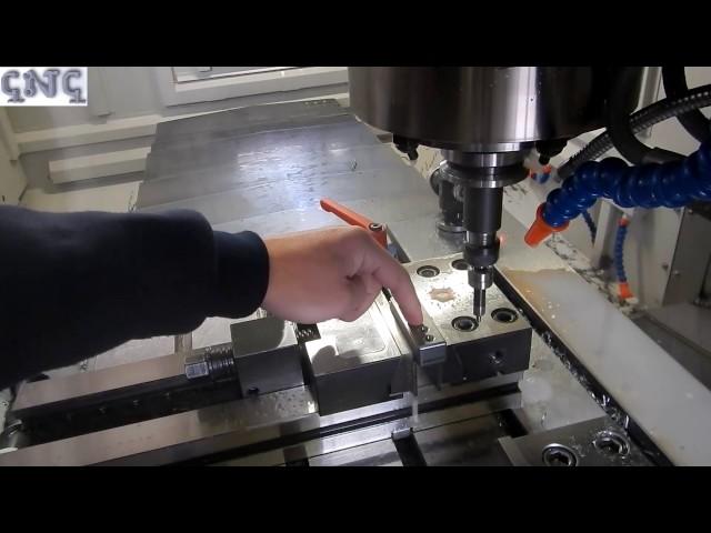 Обзор  центроискателя на станке ЧПУ/CNC